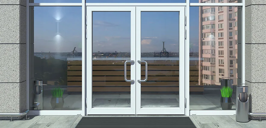 storefront glass repair in DeBary, FL